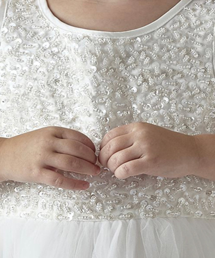 “Jorja” Dress in Ivory
