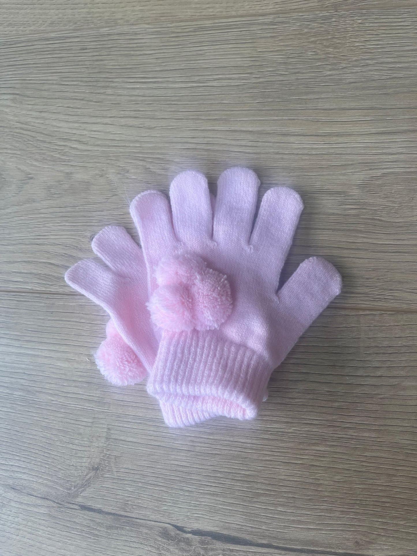 Pink Toddler Gloves (One size)