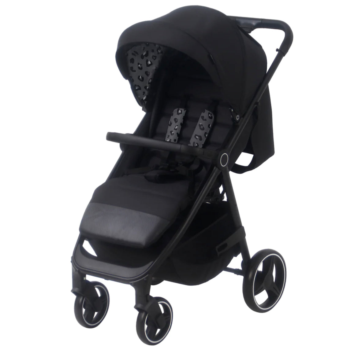 MB160 Pushchair - Dani Dyer Black Leopard