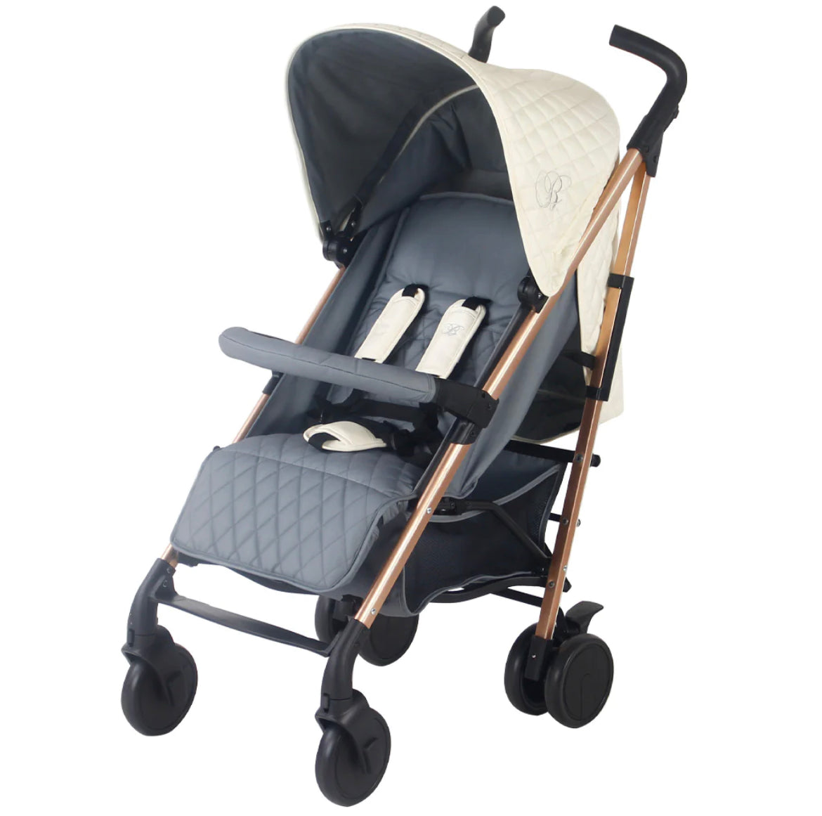 MB51 Billie Faiers Quilted Champagne Lightweight Stroller