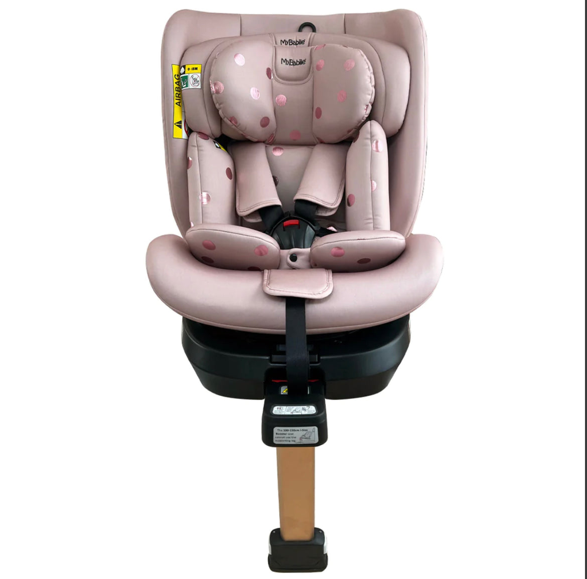 Samantha Faiers iSize Pink Polka Spin Car Seat (40-150cm)