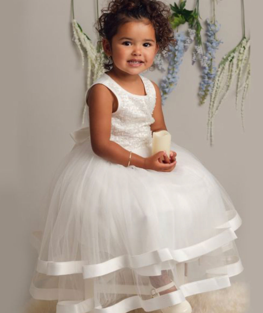 “Jorja” Dress in Ivory