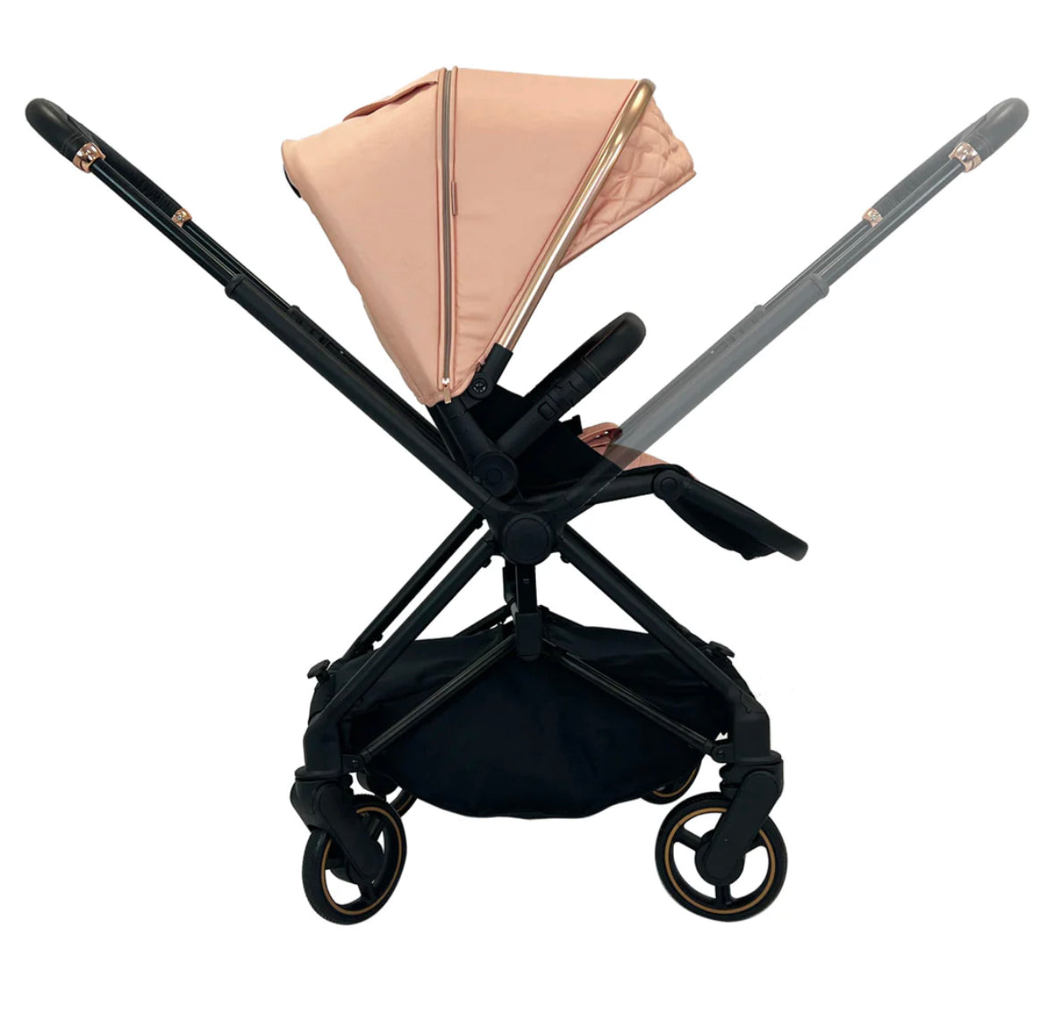 MB180 Billie Faiers Rose Gold Blush Reversible Pushchair