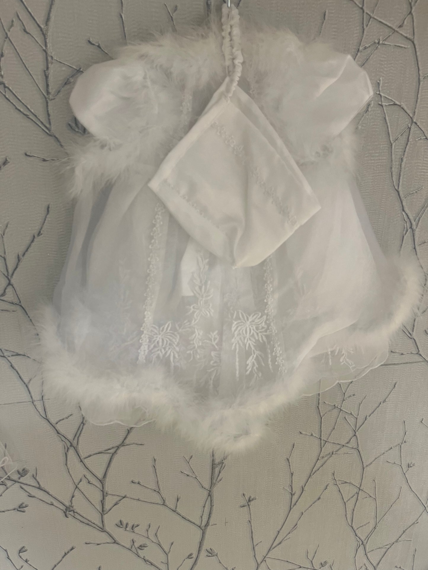 White Christening Dress 0-3 Months