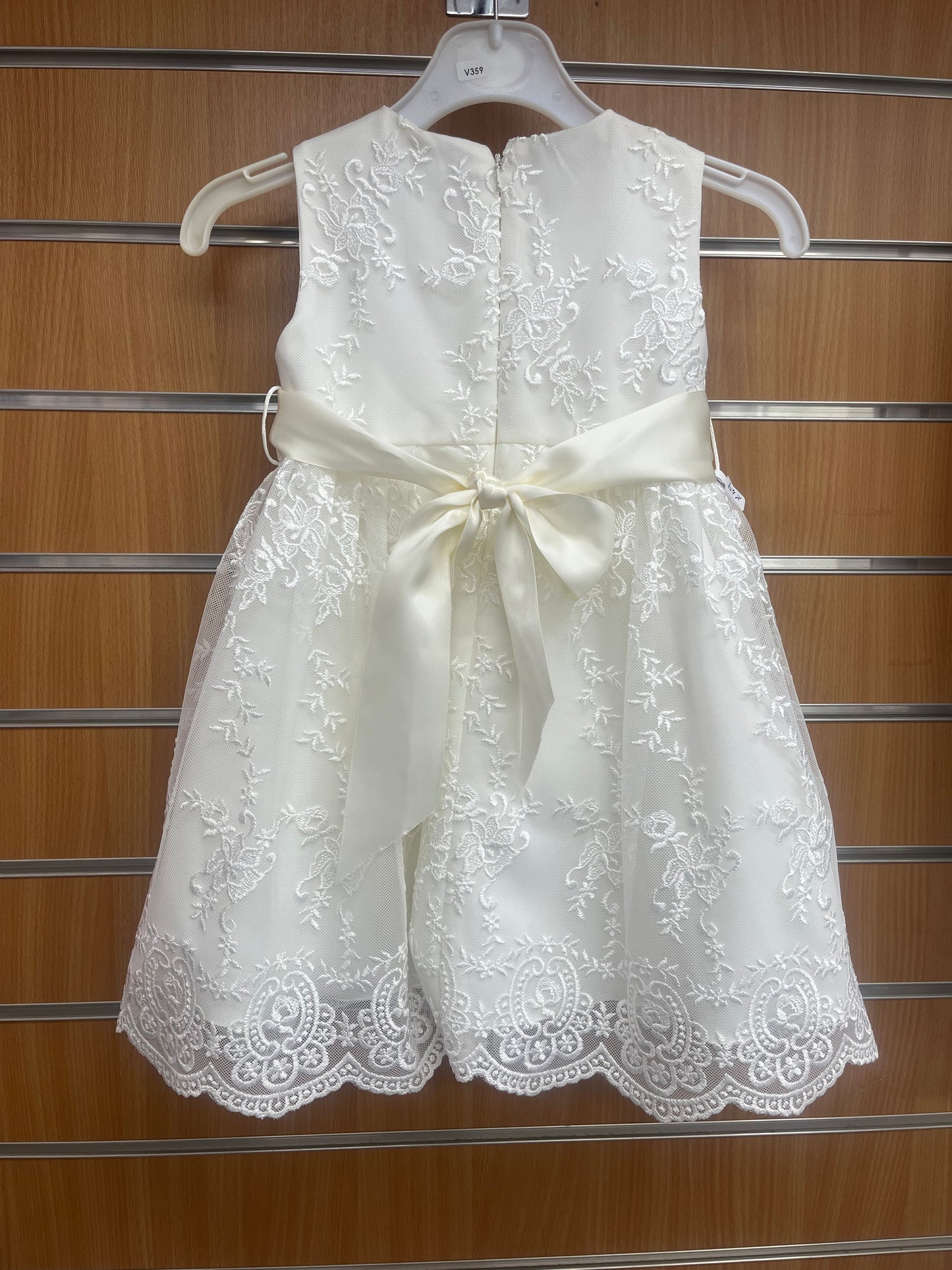 Ivory Lace Dress 18-24 Months