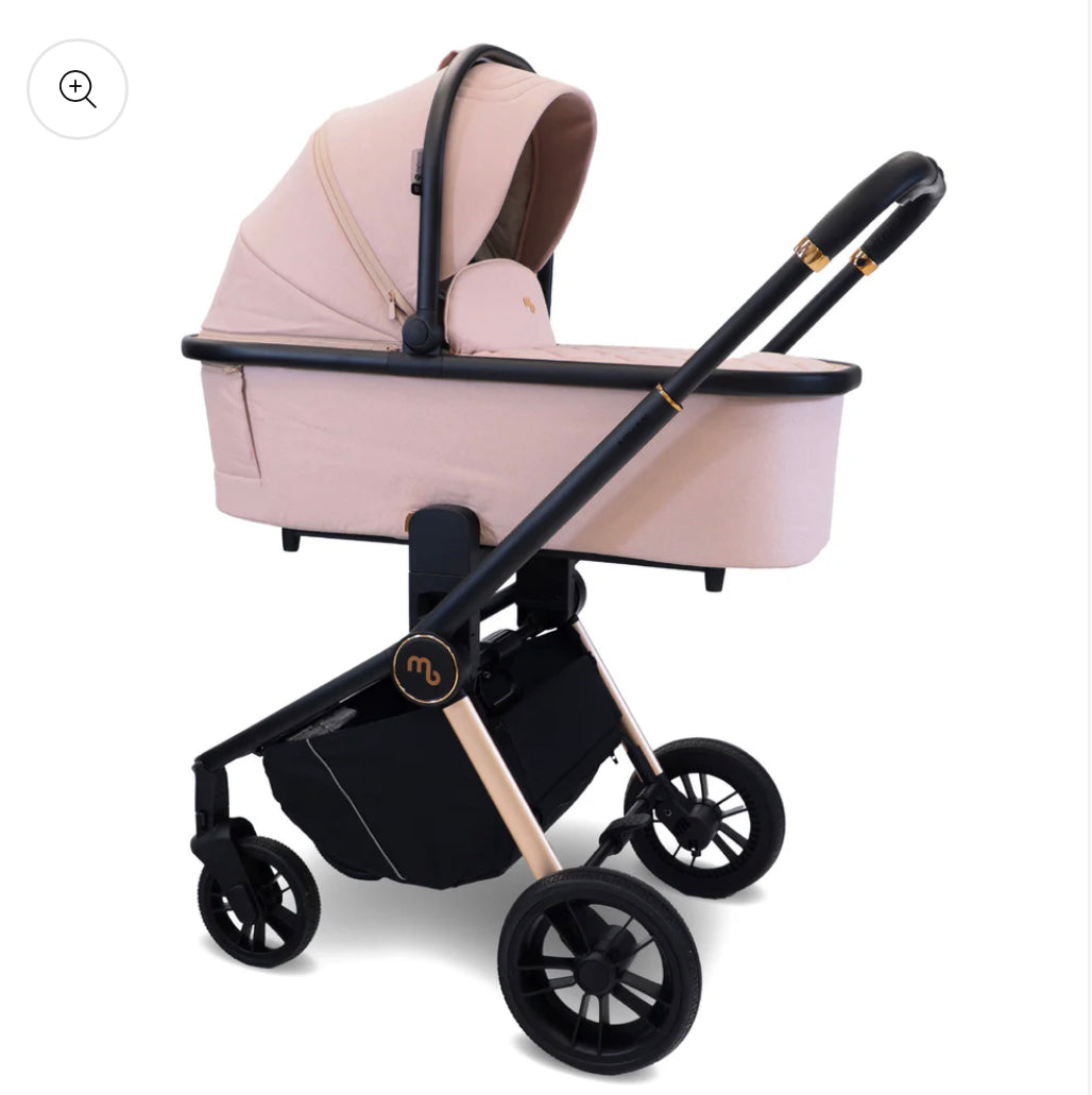 MB450i 3-in-1 Travel System with i-Size Car Seat - Pastel Pink