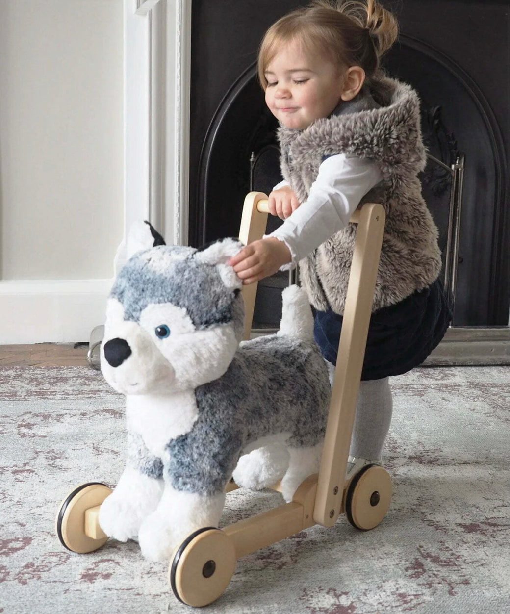 Mishka Dog Baby Walker