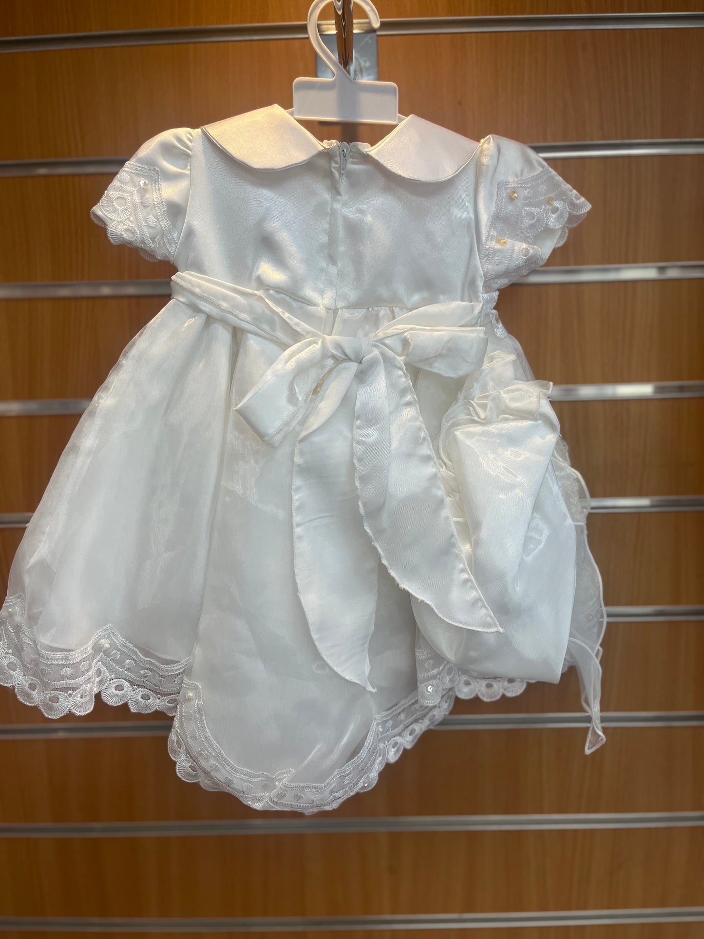 White Christening Dress 6-12 Months