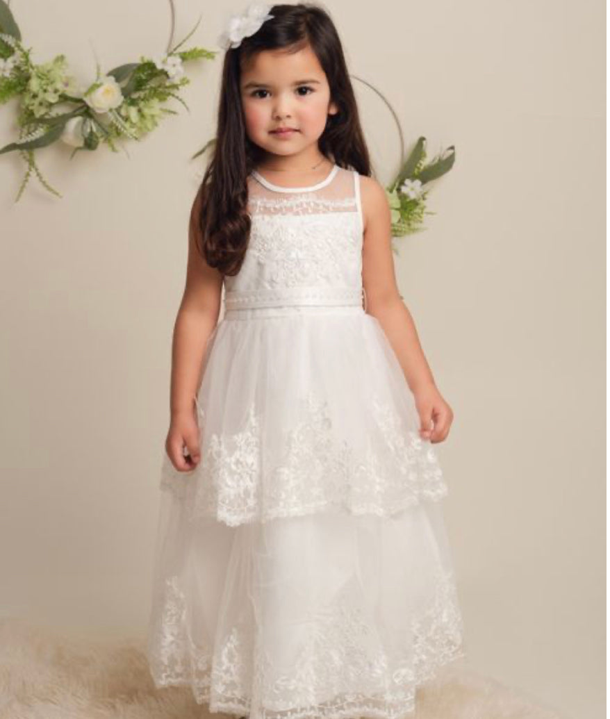 “Florance” Ivory Dress