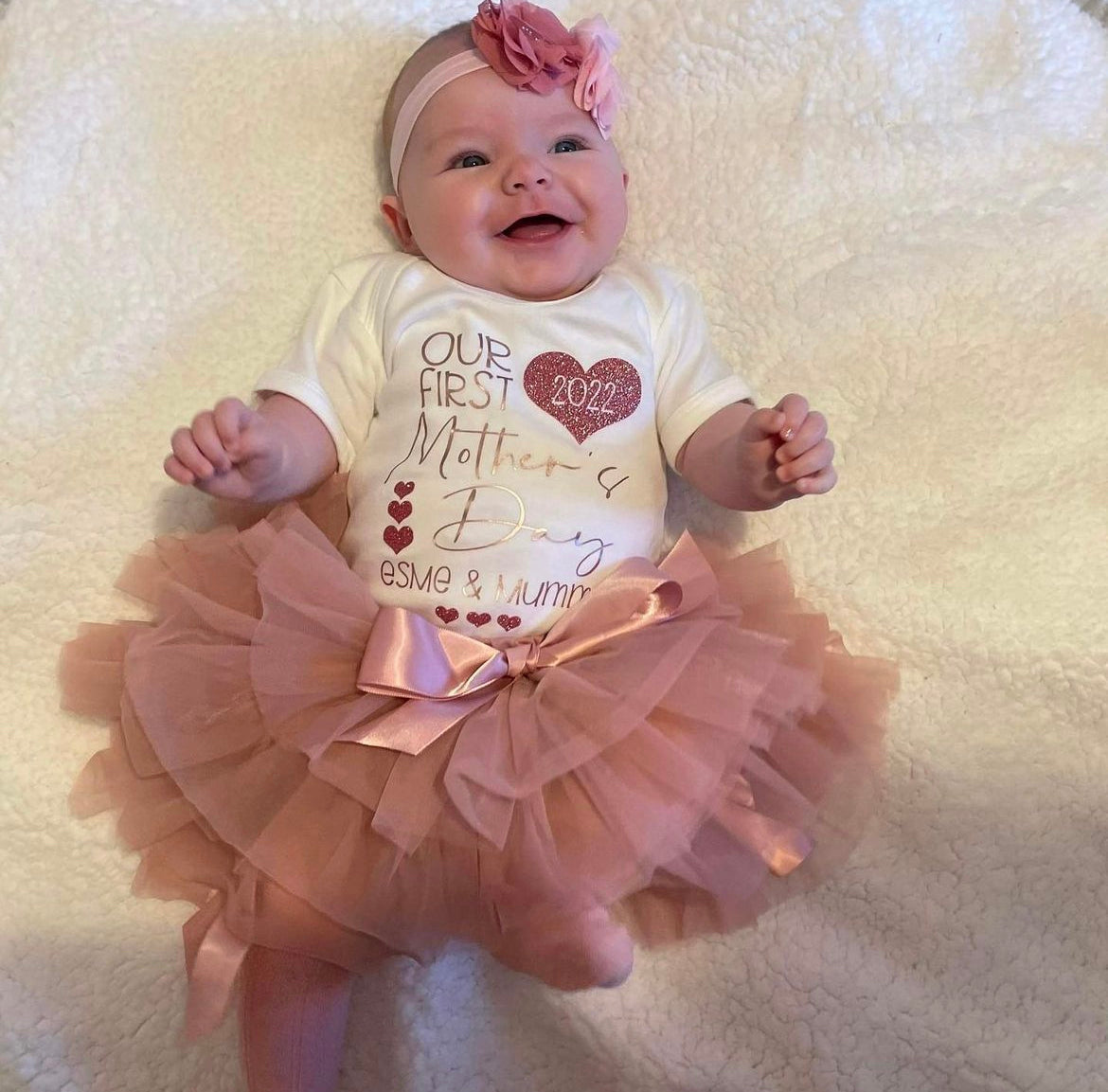 Our First Mother’s Day - Rose Gold Heart Design