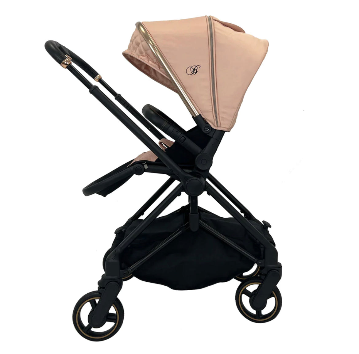 MB180 Billie Faiers Rose Gold Blush Reversible Pushchair