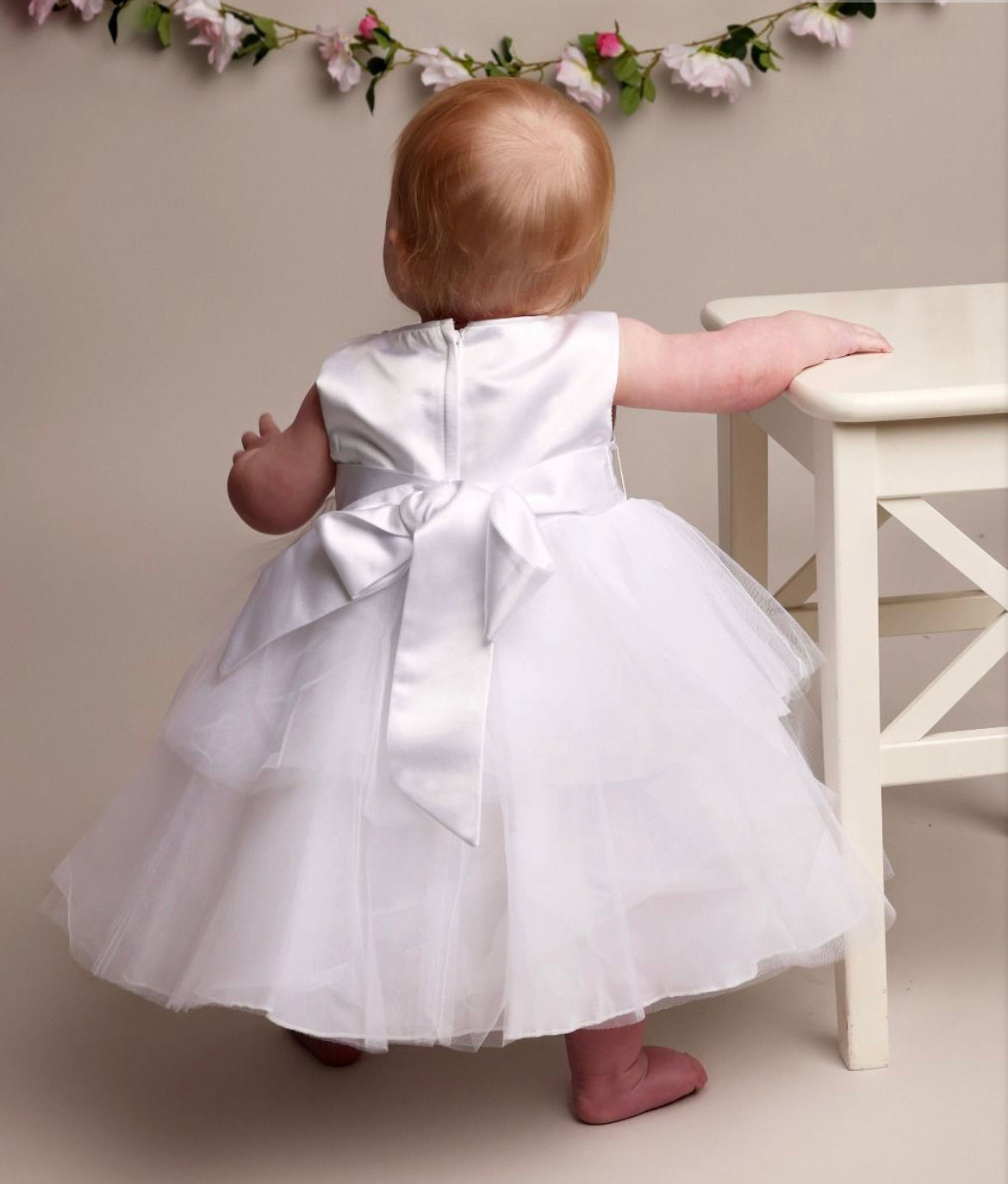 “K038” Dress in White or Ivory