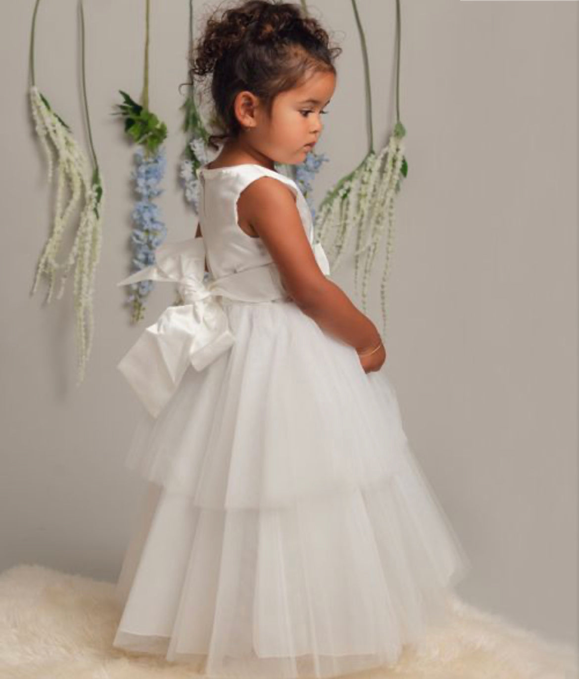 “K038” Dress in White or Ivory