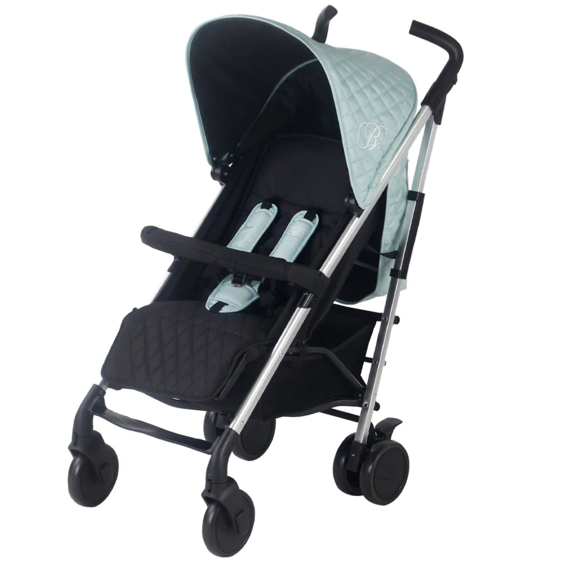 MB51 Billie Faiers Quilted Aqua Lightweight Stroller