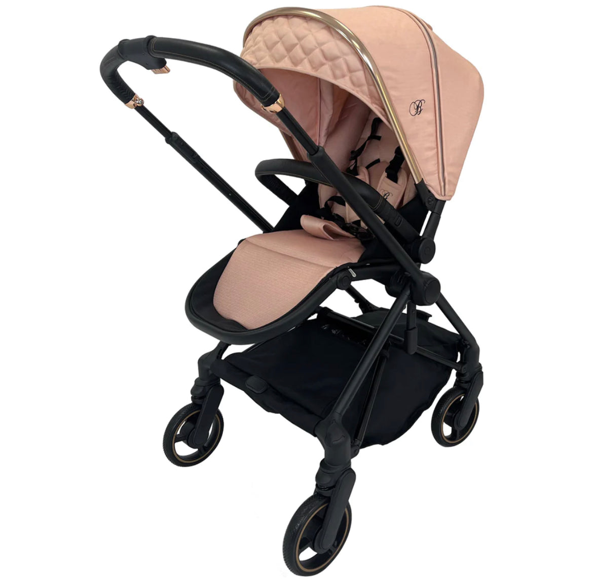 MB180 Billie Faiers Rose Gold Blush Reversible Pushchair