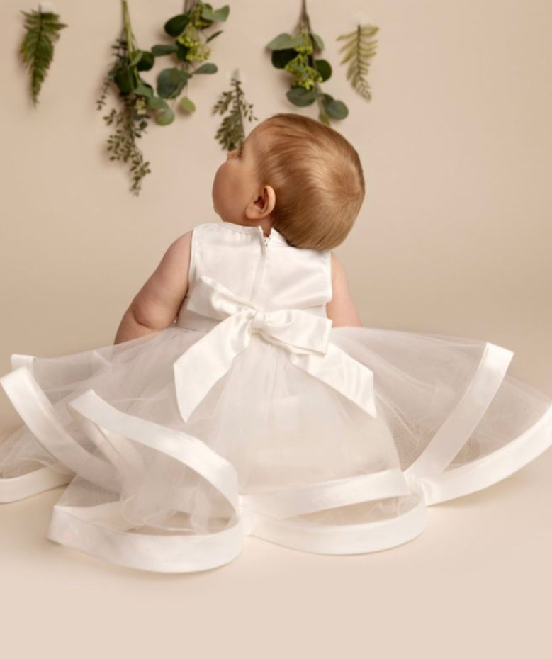 “Jorja” Dress in Ivory