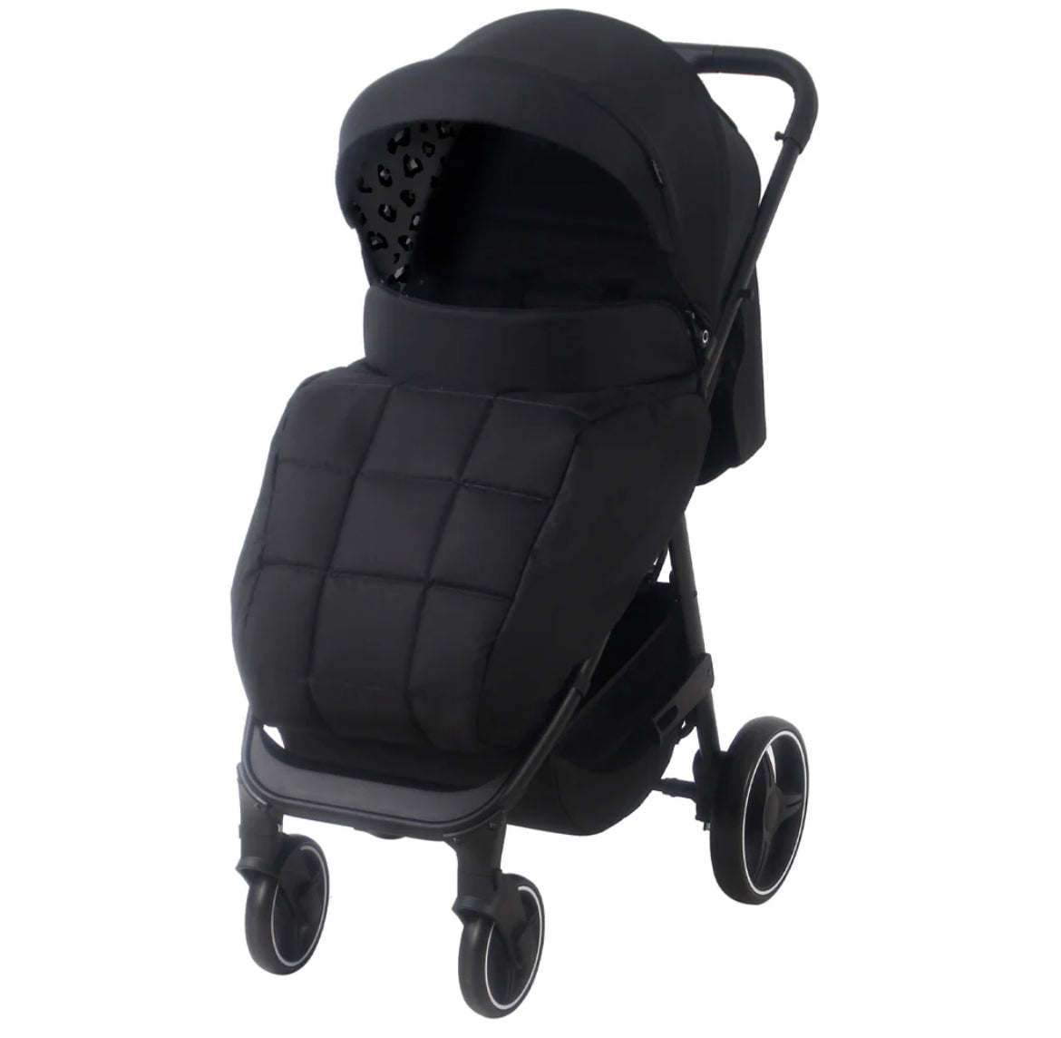 MB160 Pushchair - Dani Dyer Black Leopard