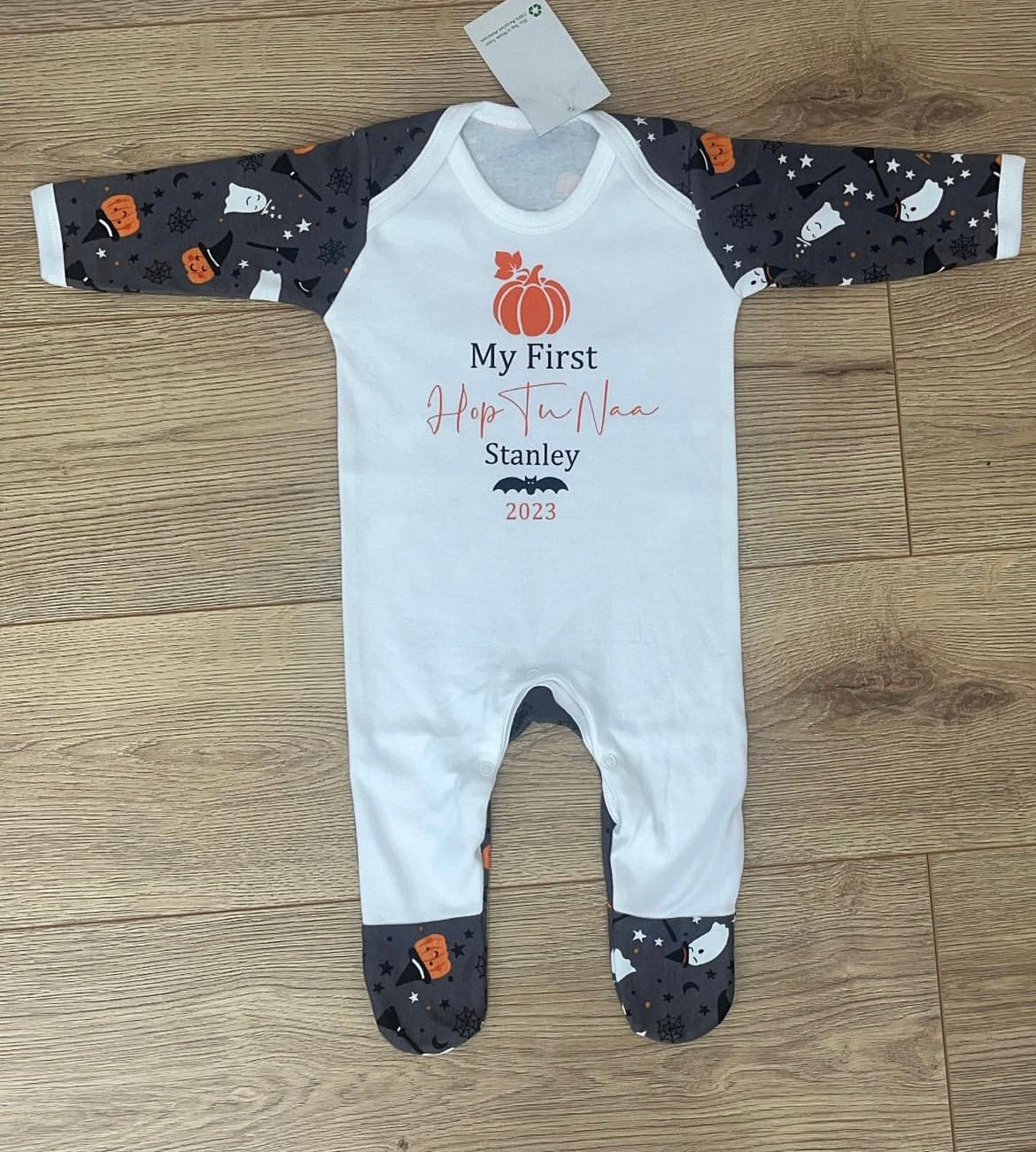 My First Halloween / Hop Tu Naa Sleepsuit / Pjs