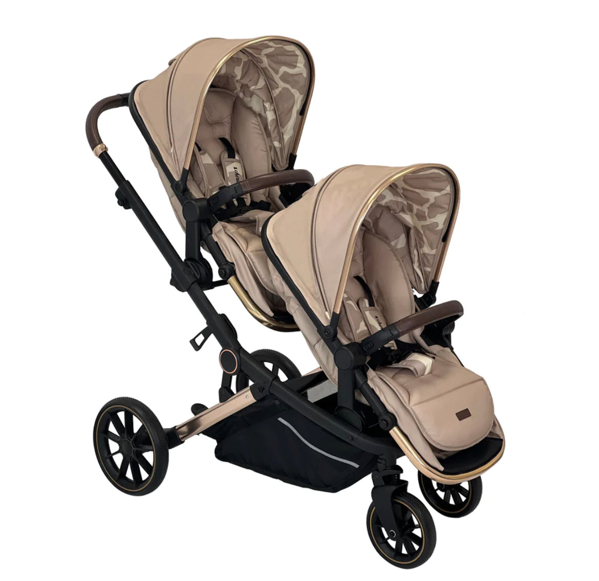 MB33 Dani Dyer Giraffe Tandem Pushchair