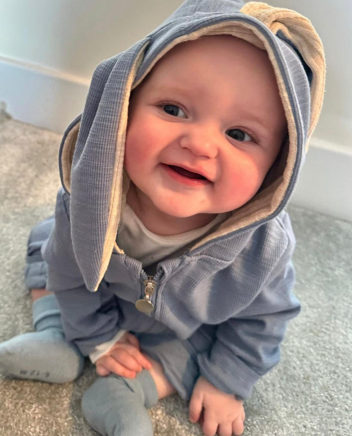 Blue Bunny Onesie