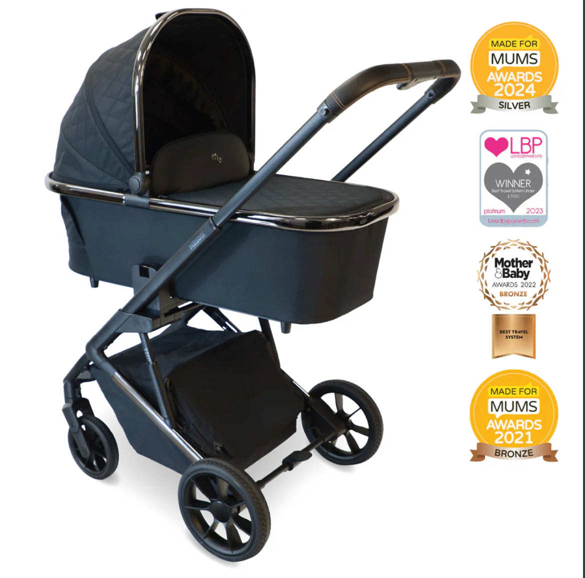 MB500i 3-in-1 Travel System Obsidian Black