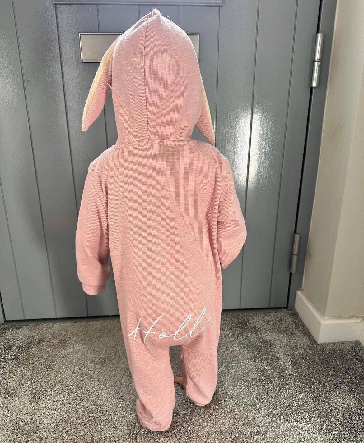 Pink Bunny Onesie
