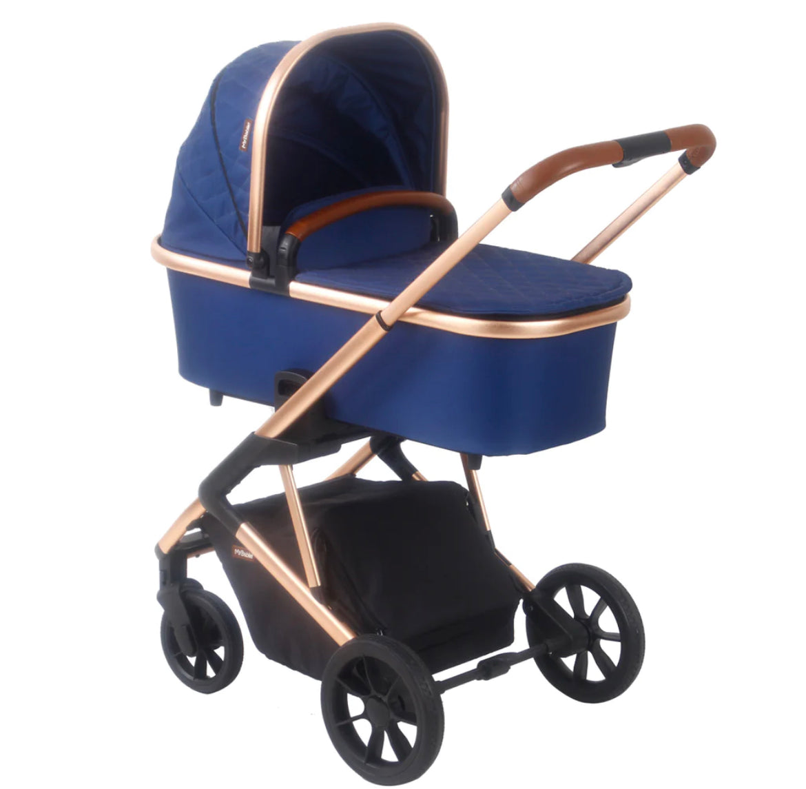MB500i 3-in-1 Travel System with i-Size Car Seat - Dani Dyer Opal Blue