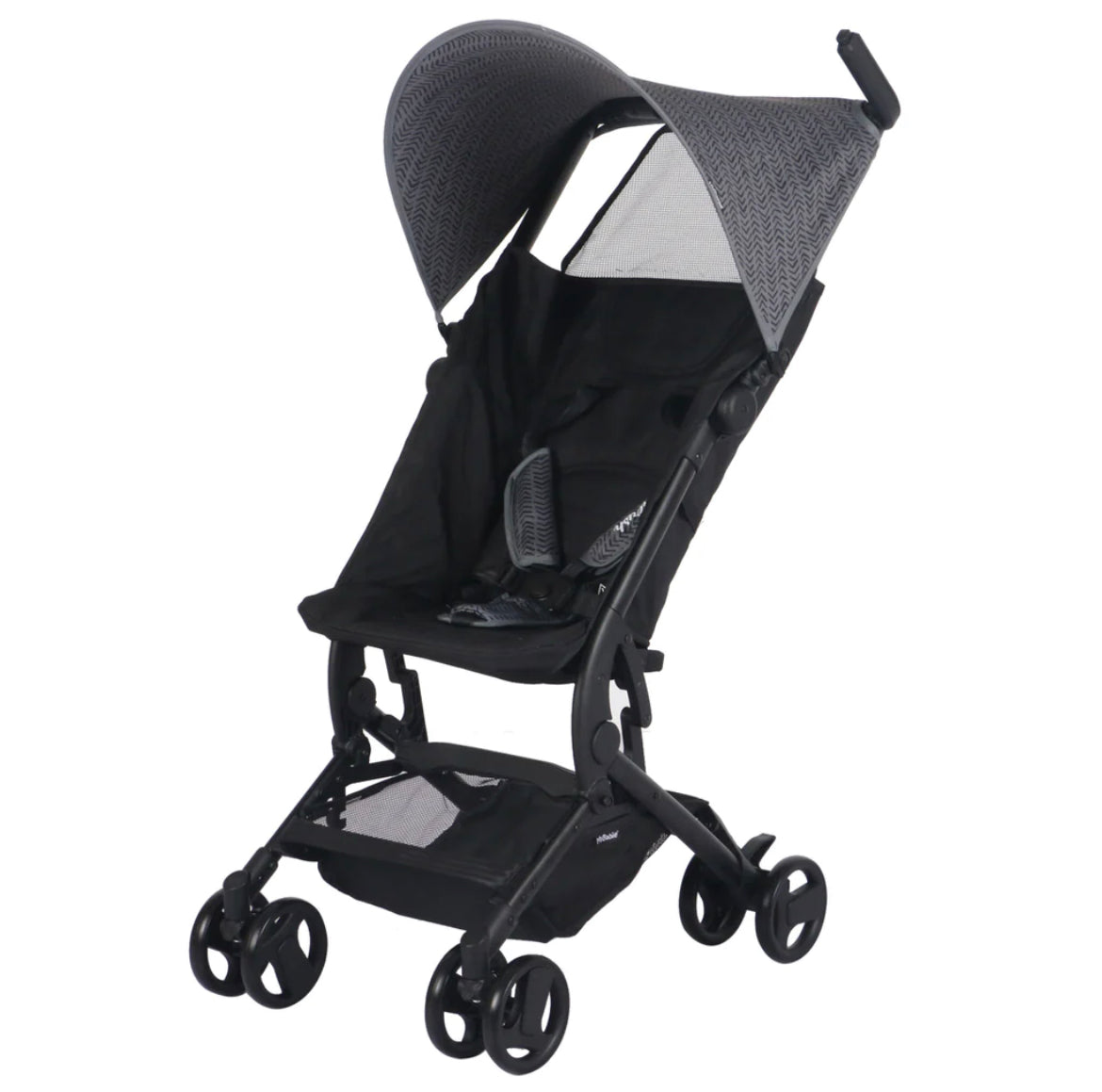 MBX5 Billie Faiers Black Chevron Ultra Compact Stroller