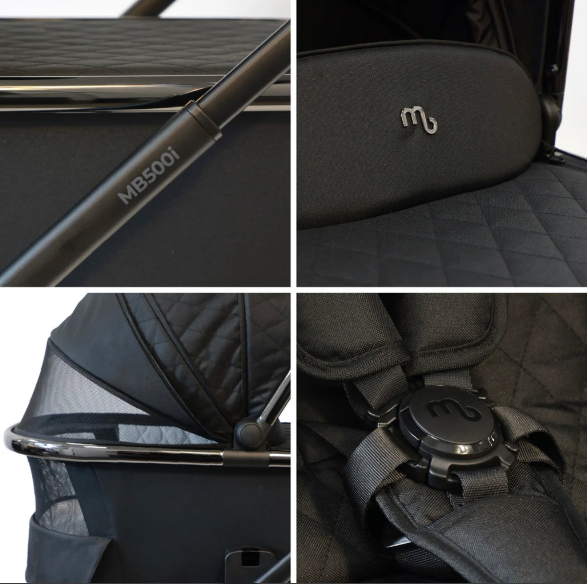 MB500i 3-in-1 Travel System Obsidian Black