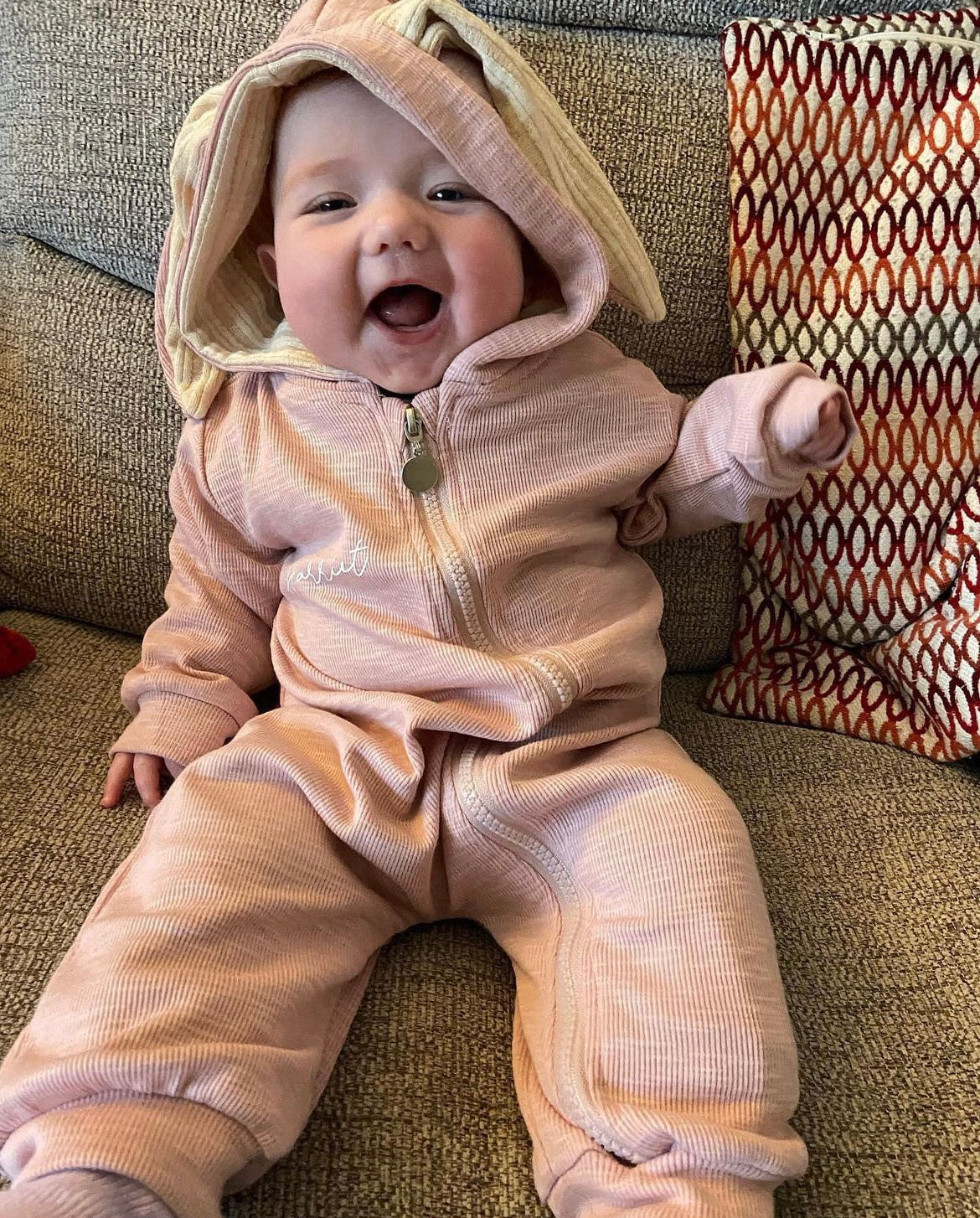 Pink Bunny Onesie