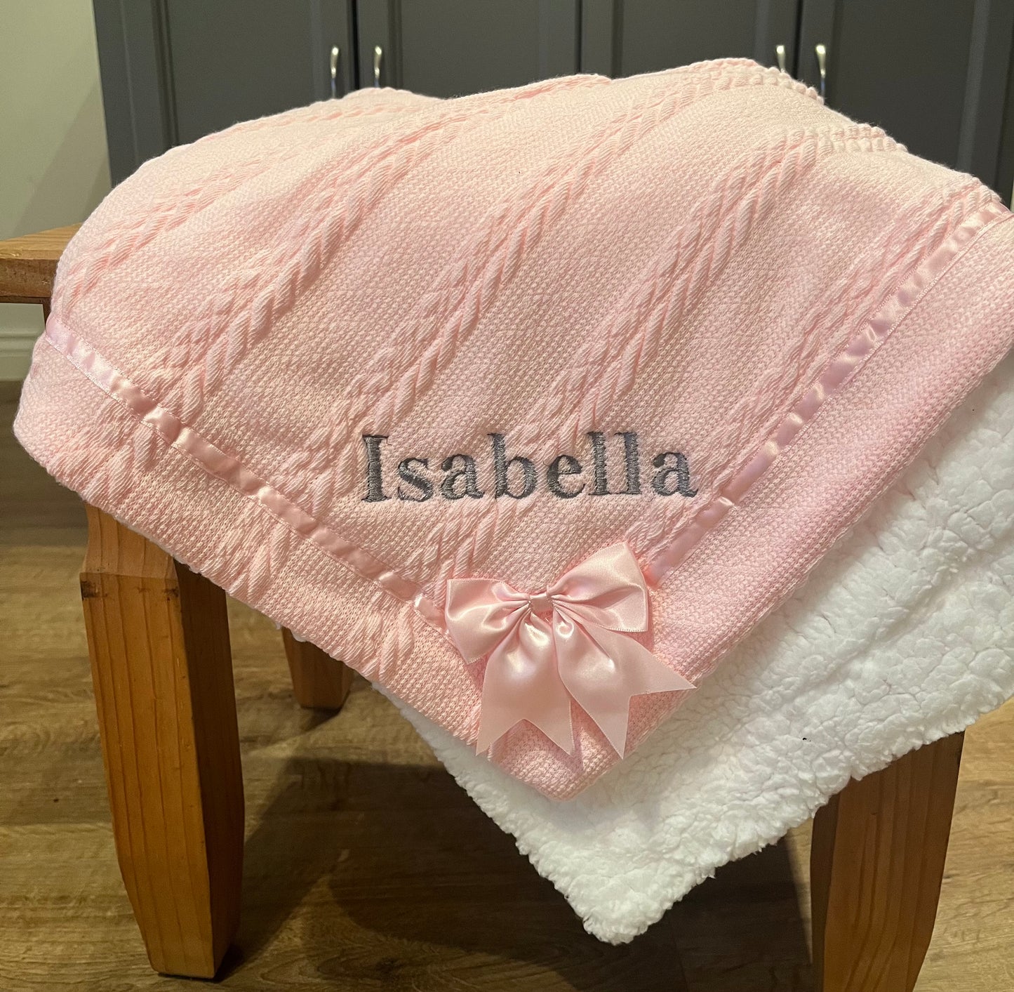 Personalised Baby Blanket - *More Colours Available*