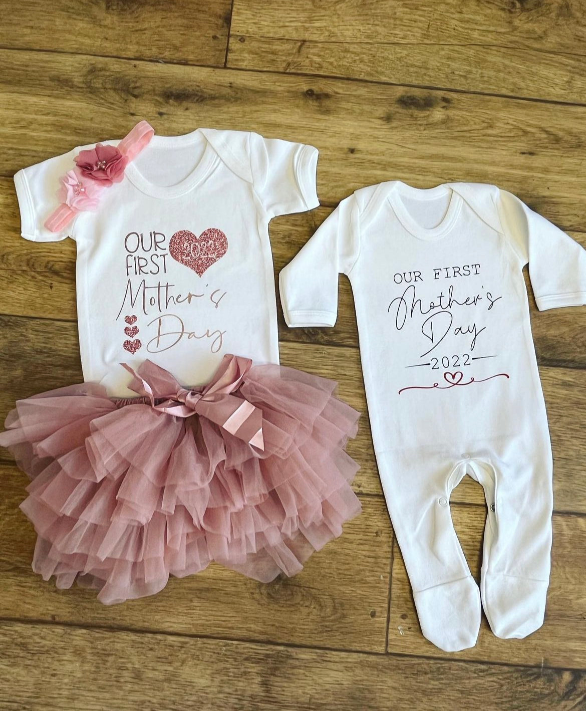 Our First Mother’s Day - Rose Gold Heart Design