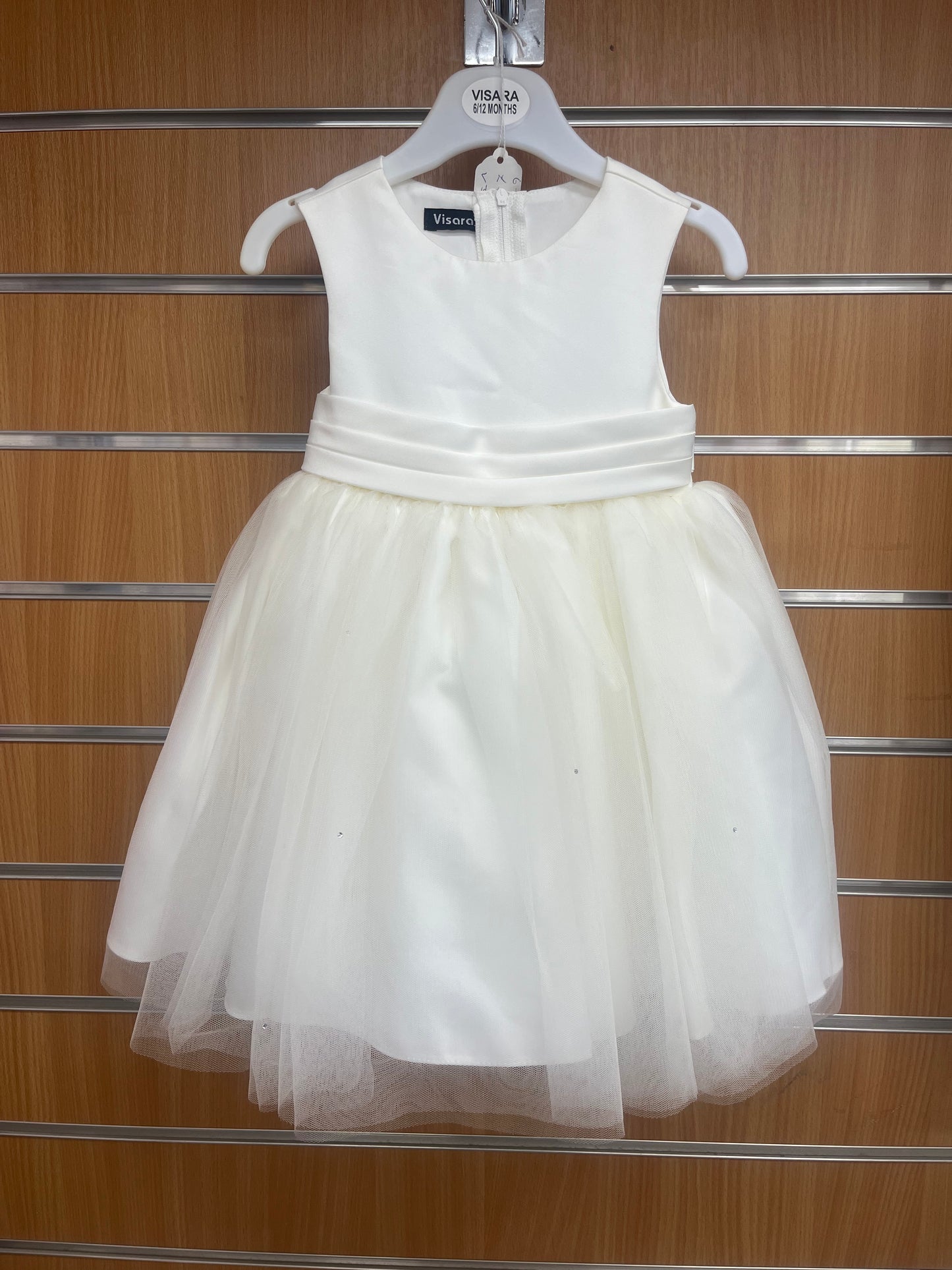 Ivory Dress 6-12 Months