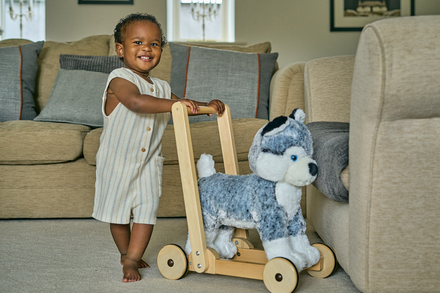 Mishka Dog Baby Walker