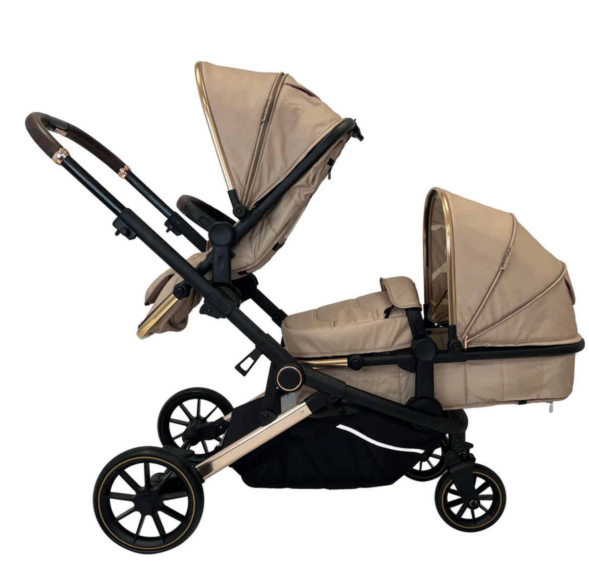 MB33 Dani Dyer Giraffe Tandem Pushchair