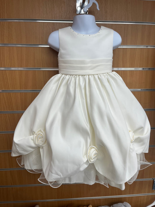 Ivory Rose Puffball Dress 18-24 Months
