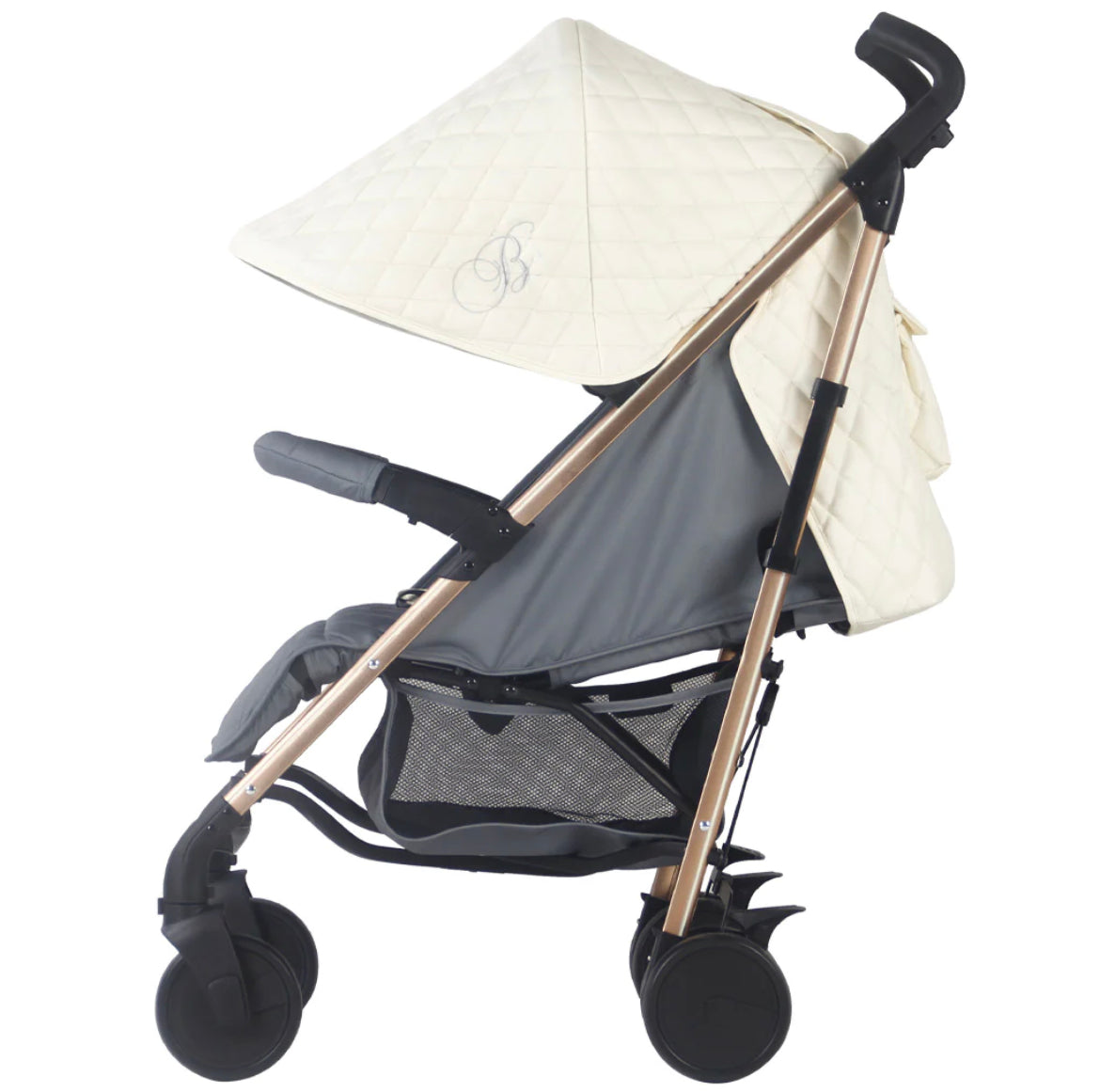 MB51 Billie Faiers Quilted Champagne Lightweight Stroller