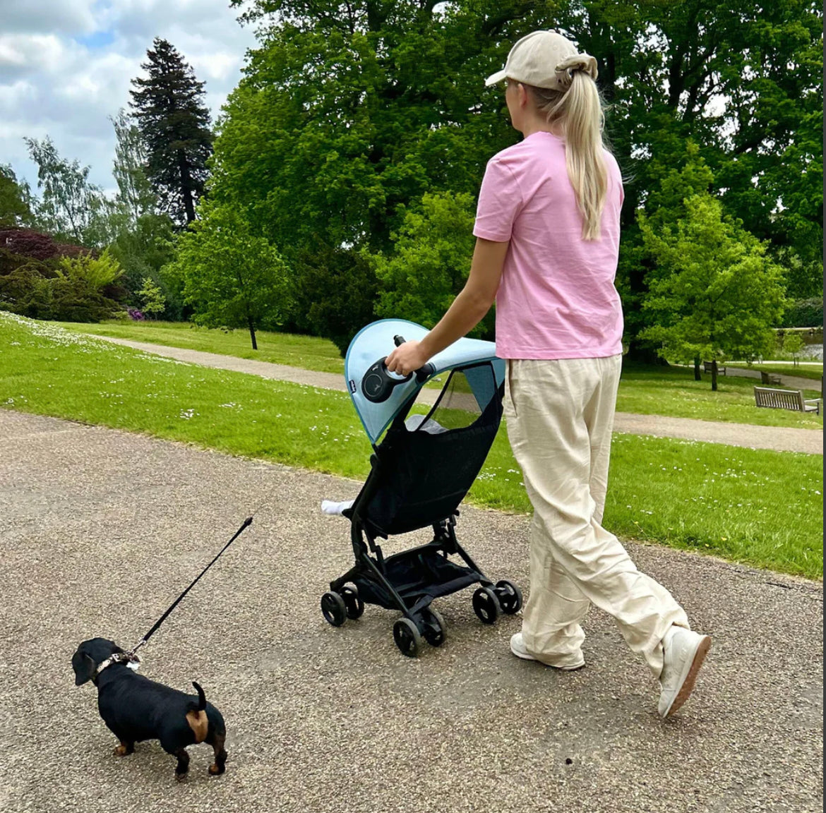 MBX5 Billie Faiers Blue Ultra Compact Stroller