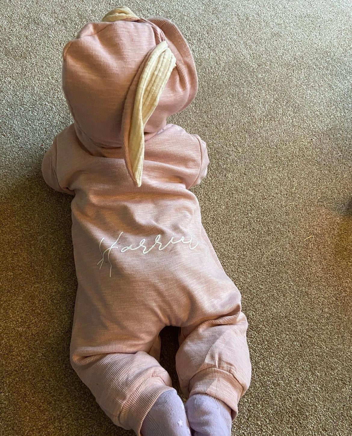 Pink Bunny Onesie