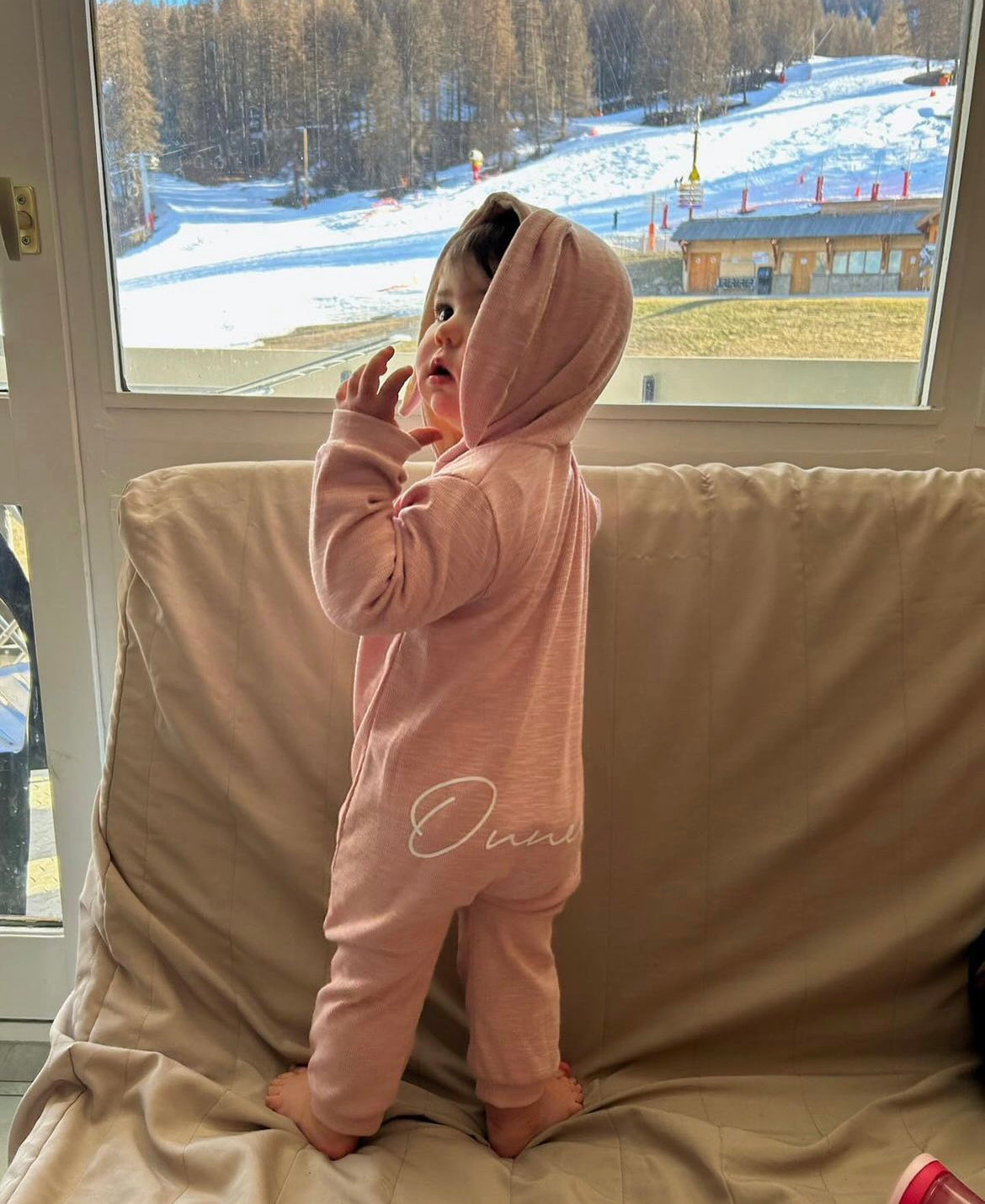 Pink Bunny Onesie