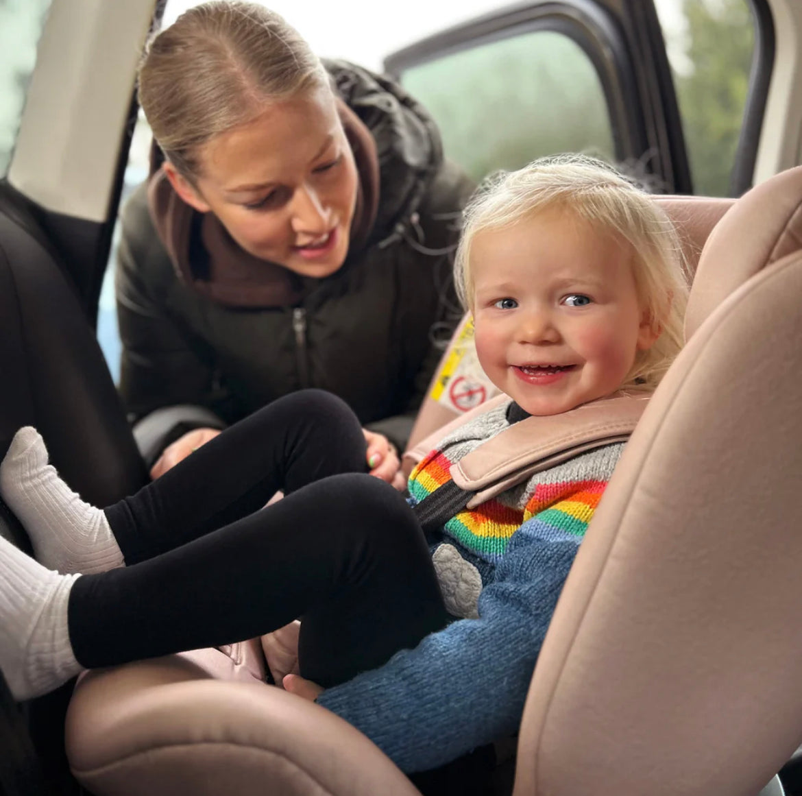 Samantha Faiers iSize Pink Polka Spin Car Seat (40-150cm)
