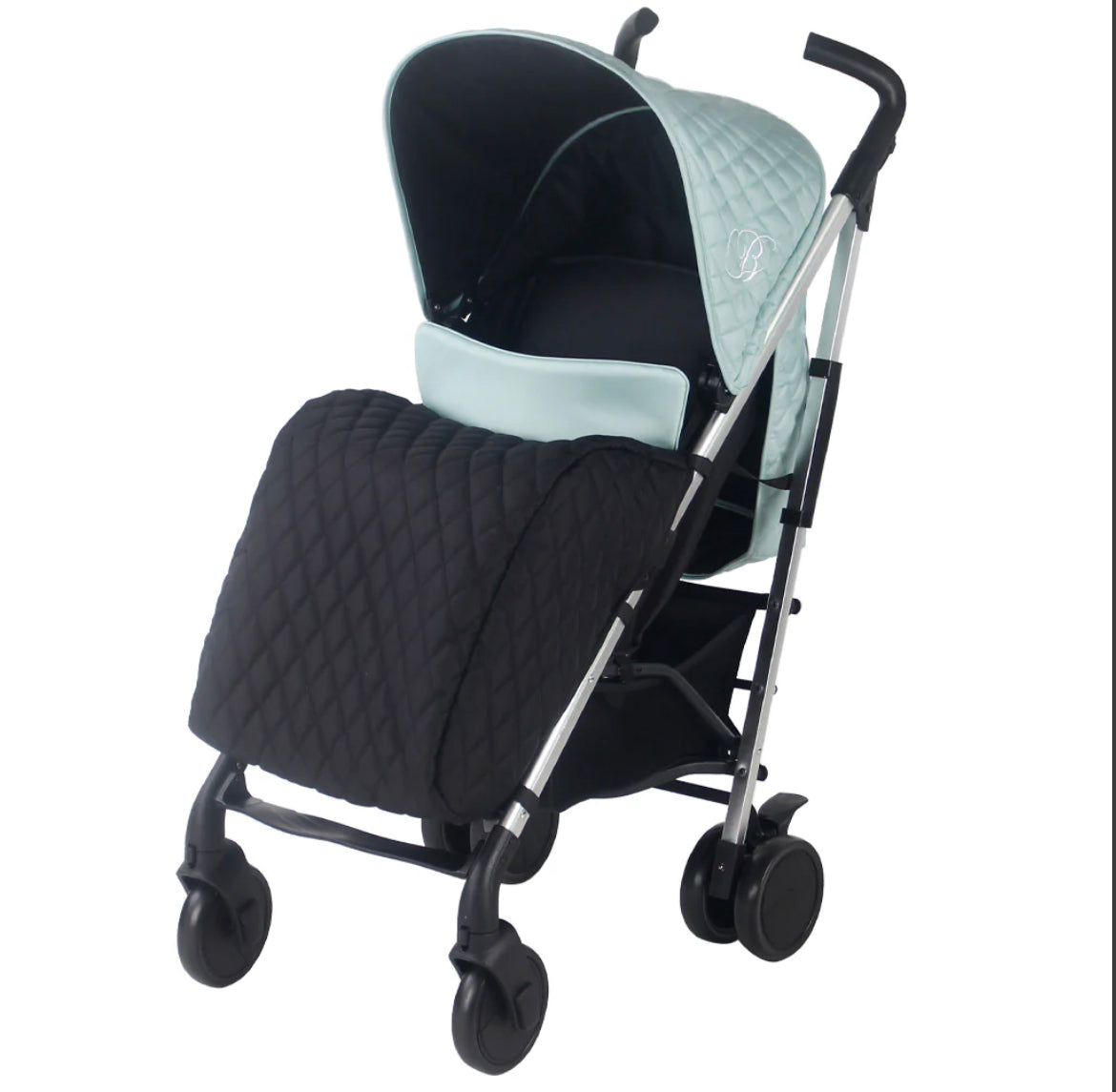 MB51 Billie Faiers Quilted Aqua Lightweight Stroller