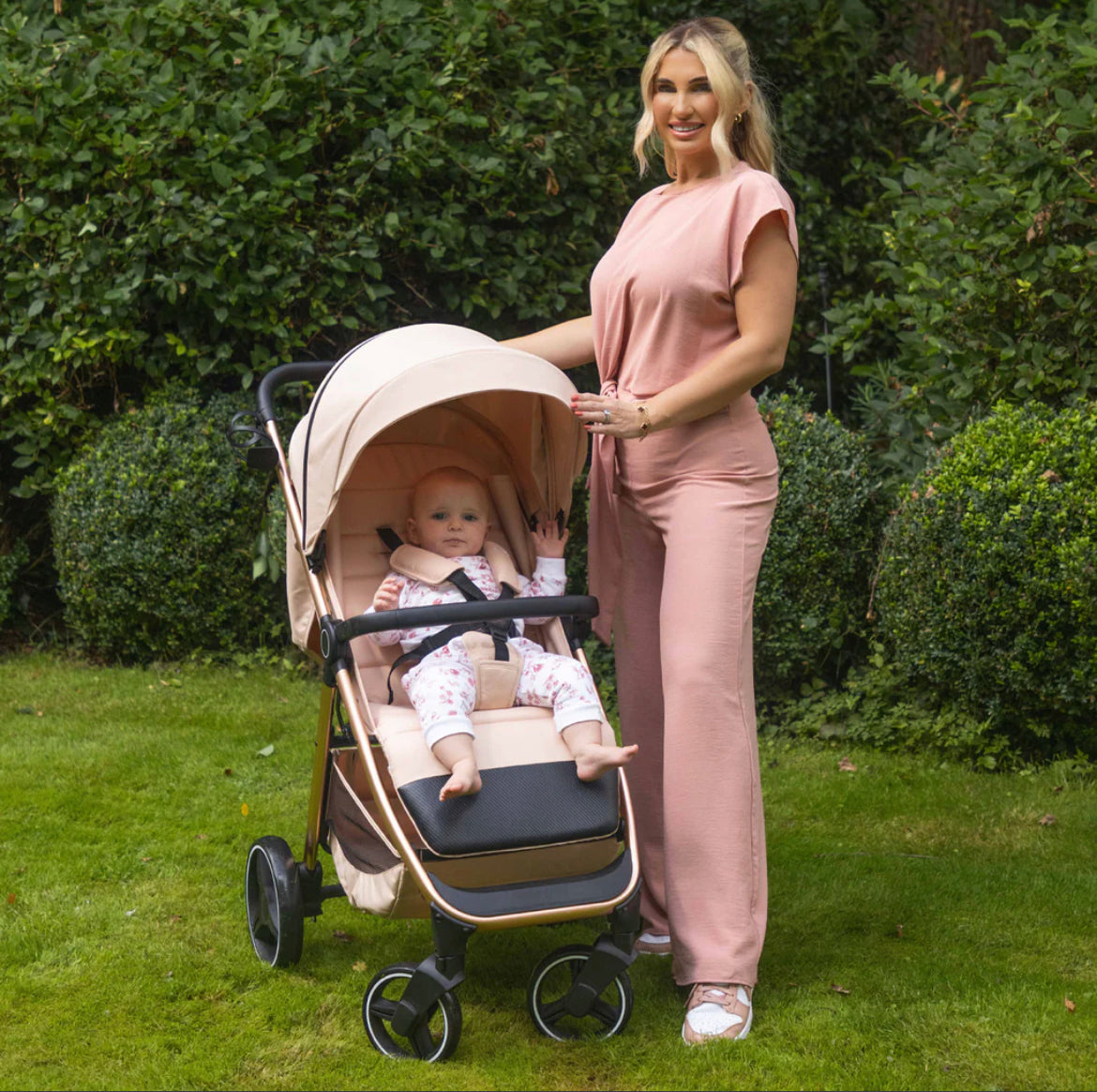 MB160 Pushchair - Billie Faiers Rose Gold Blush