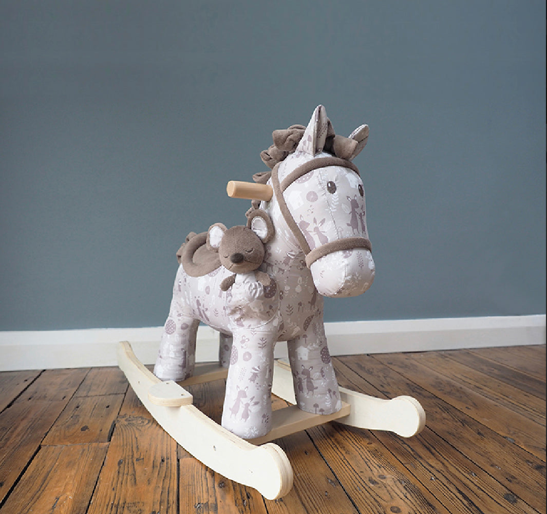 Biscuit & Skip Rocking Horse