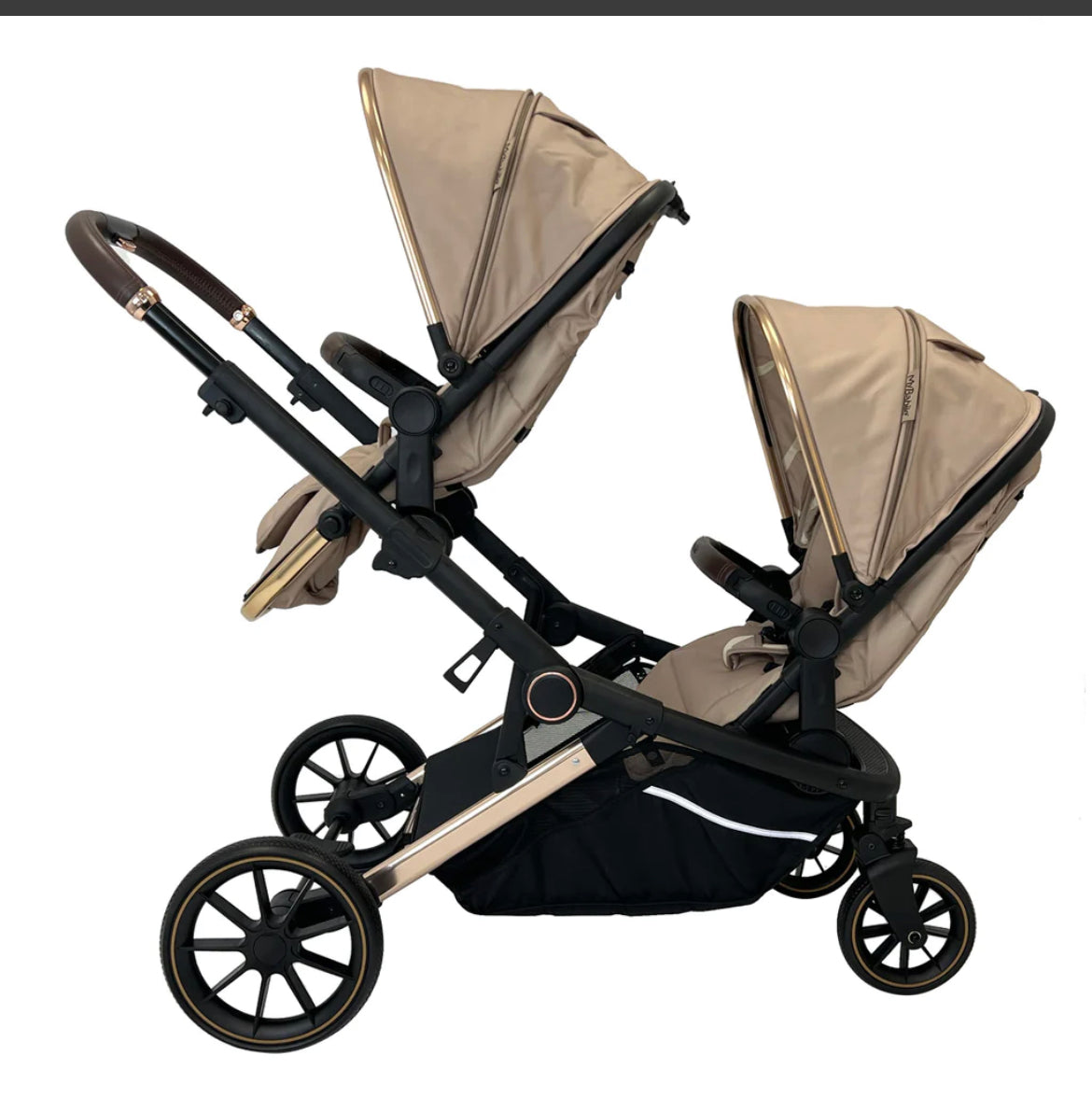 MB33 Dani Dyer Giraffe Tandem Pushchair