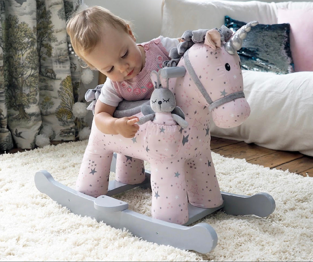 Celeste & Fae Rocking Unicorn