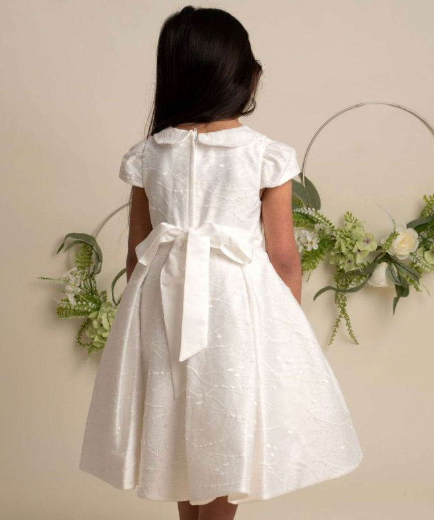 “Hailey” Ivory Dress