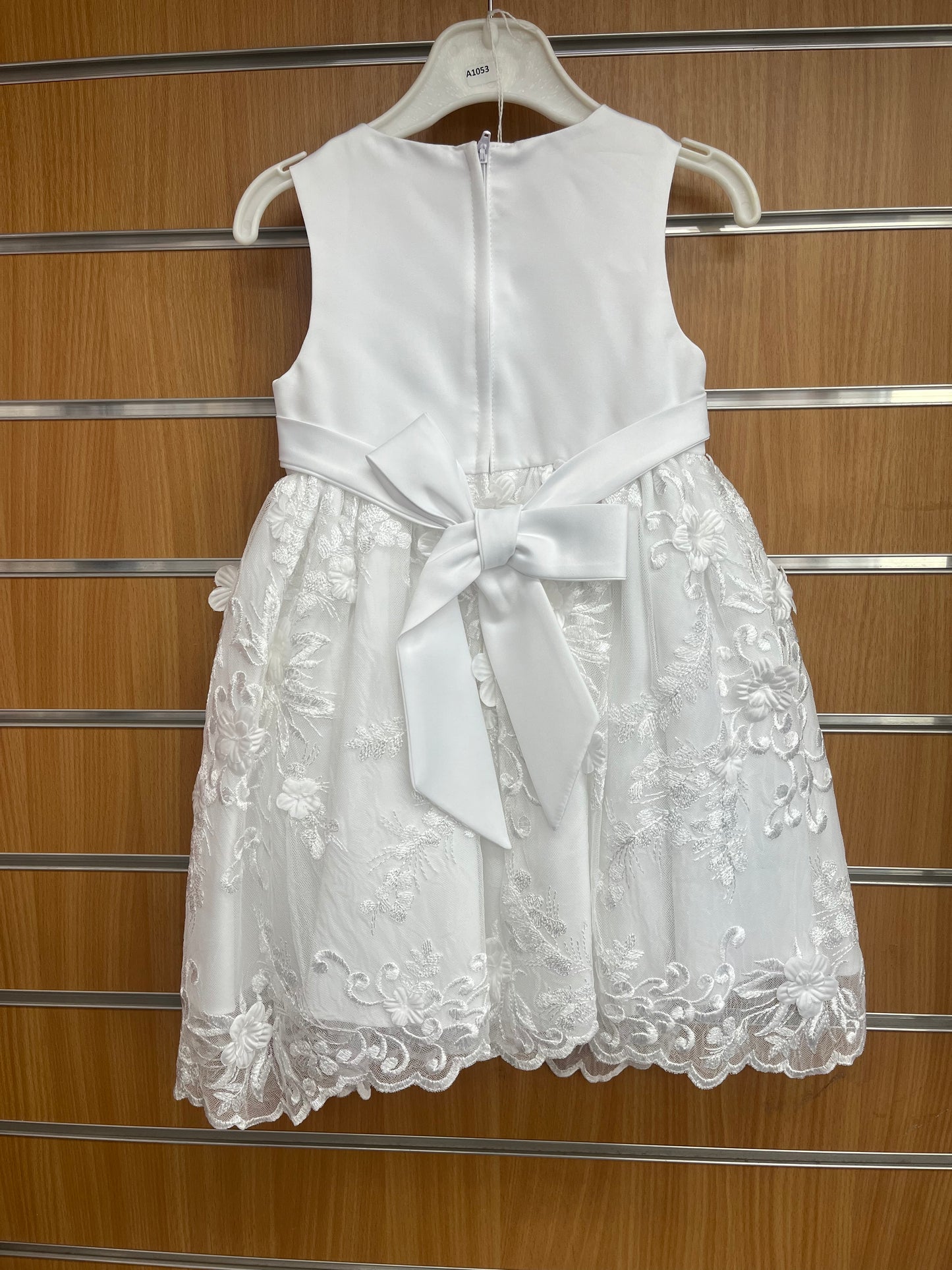 White Dress 6-12 Months