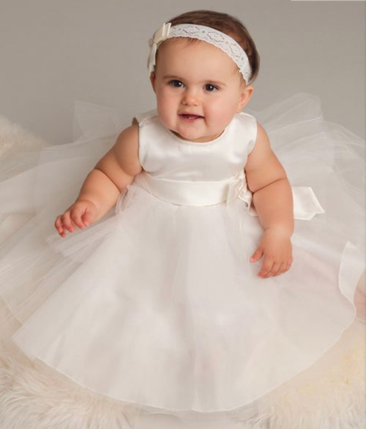 “K038” Dress in White or Ivory