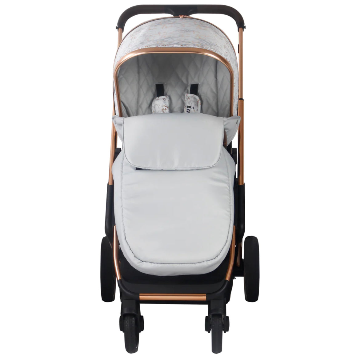 MB500i 3-in-1 Travel System with i-Size Car Seat - Dani Dyer Rose Gold Marble